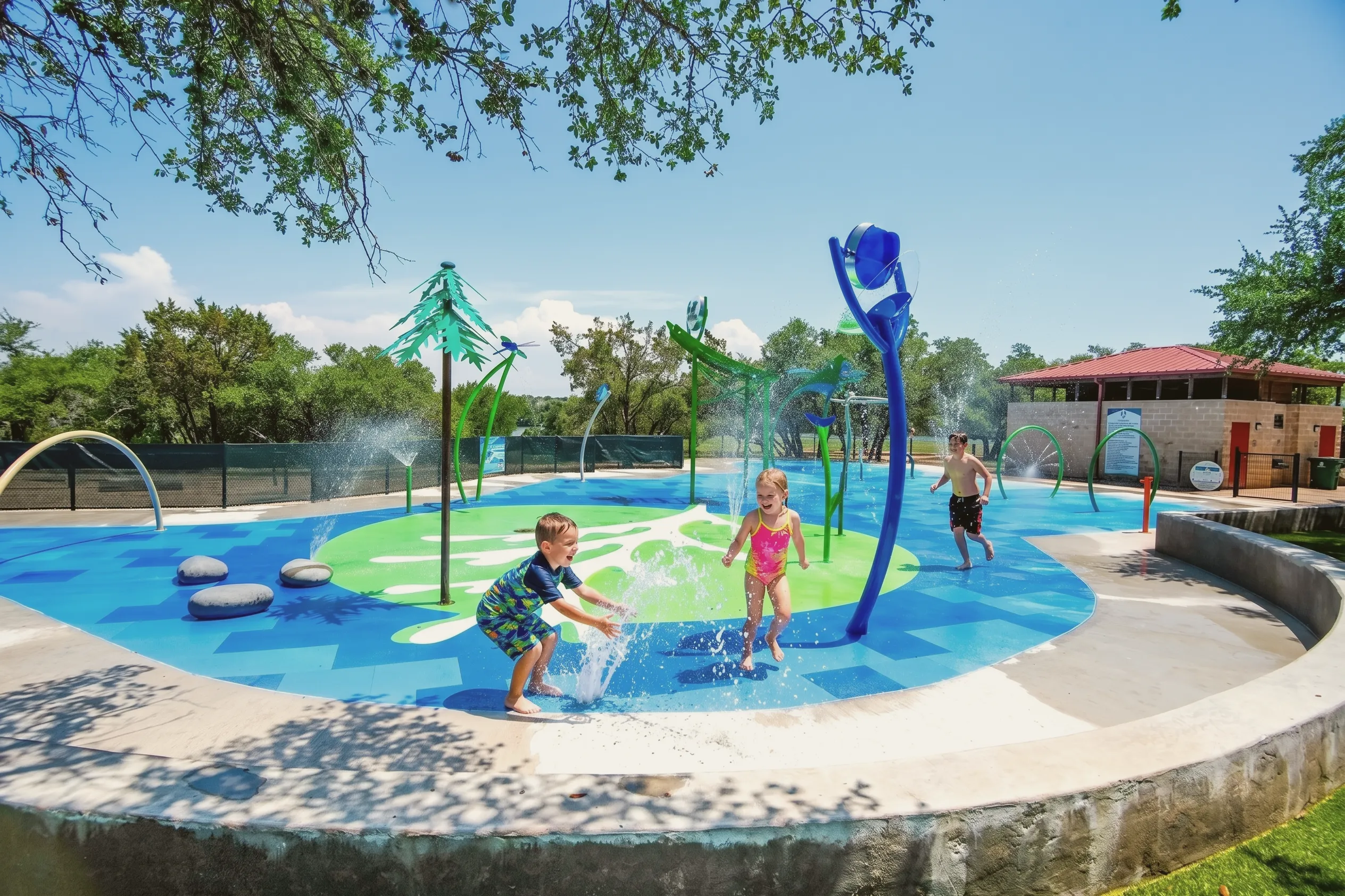 Brushy Creek Lake Park Splash Pad